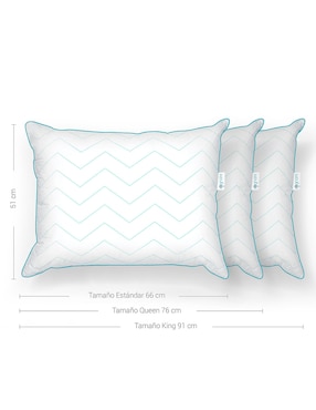 Almohada Sognare Fussion firmeza baja