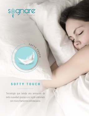 Juego de sábanas de poliéster Sognare Softy