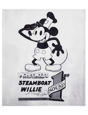 Frazada de tejido plano Providencia Disney 100 Mickey Mouse