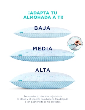 Almohada firmeza alta
