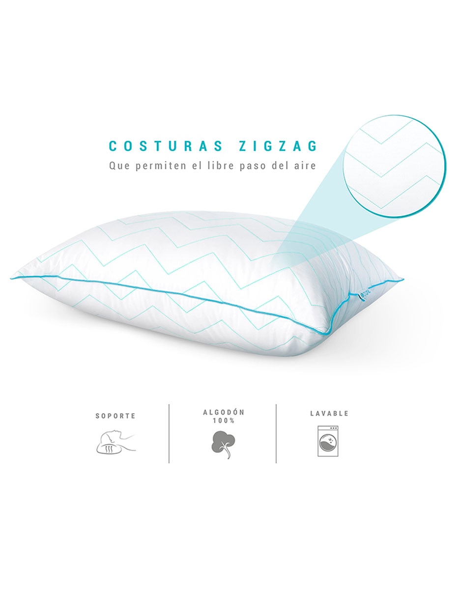 Almohada Fussion firmeza baja 8
