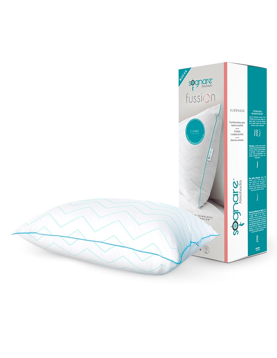 Almohada Spring Air Fussion firmeza media Suburbia