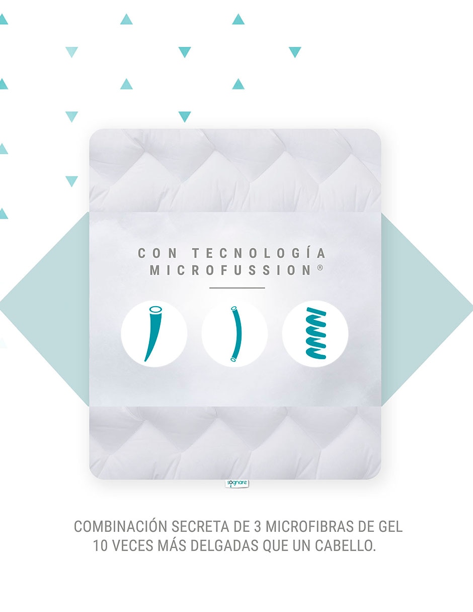Cubre colchón Nuo tecnología MicroFussion 11