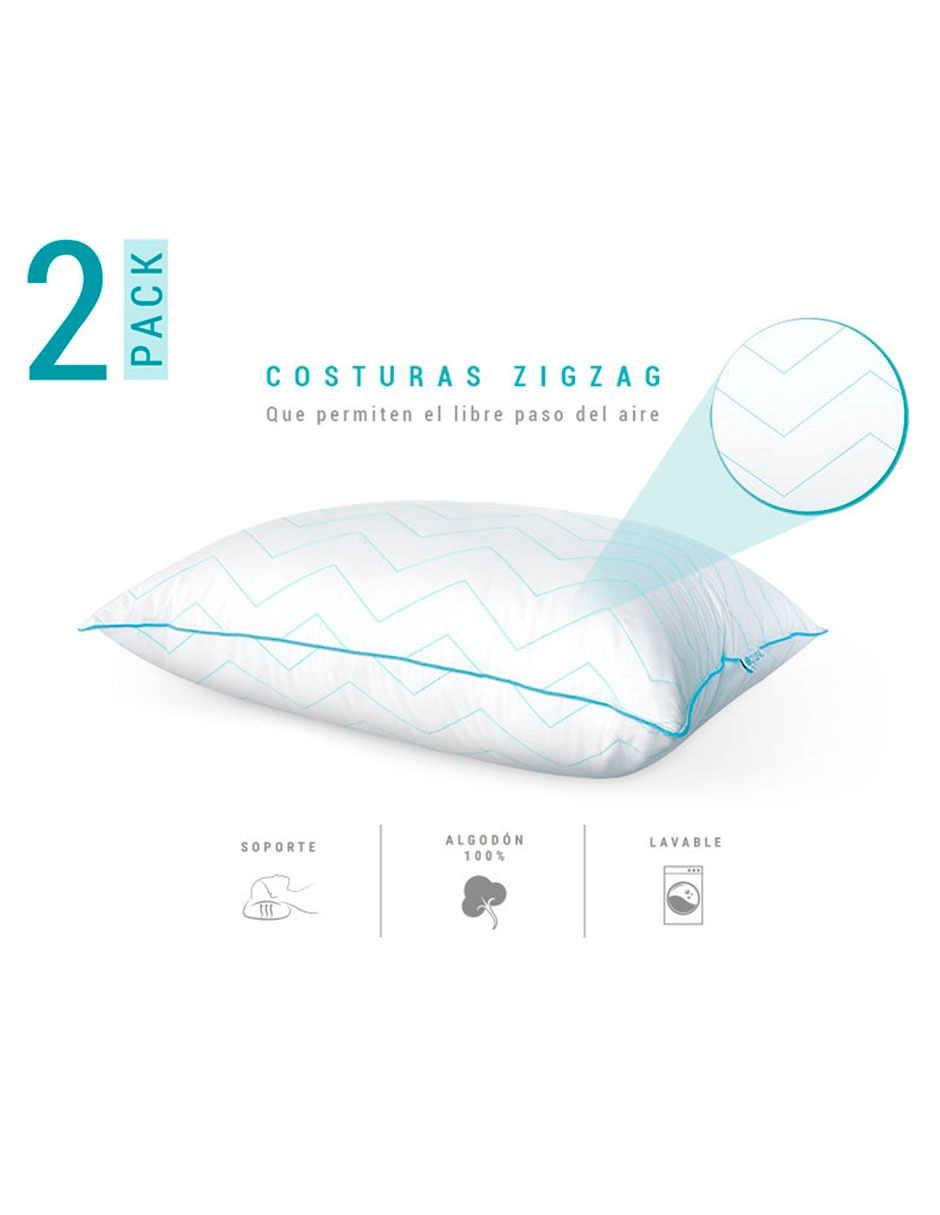 Set de almohadas firmeza media 2