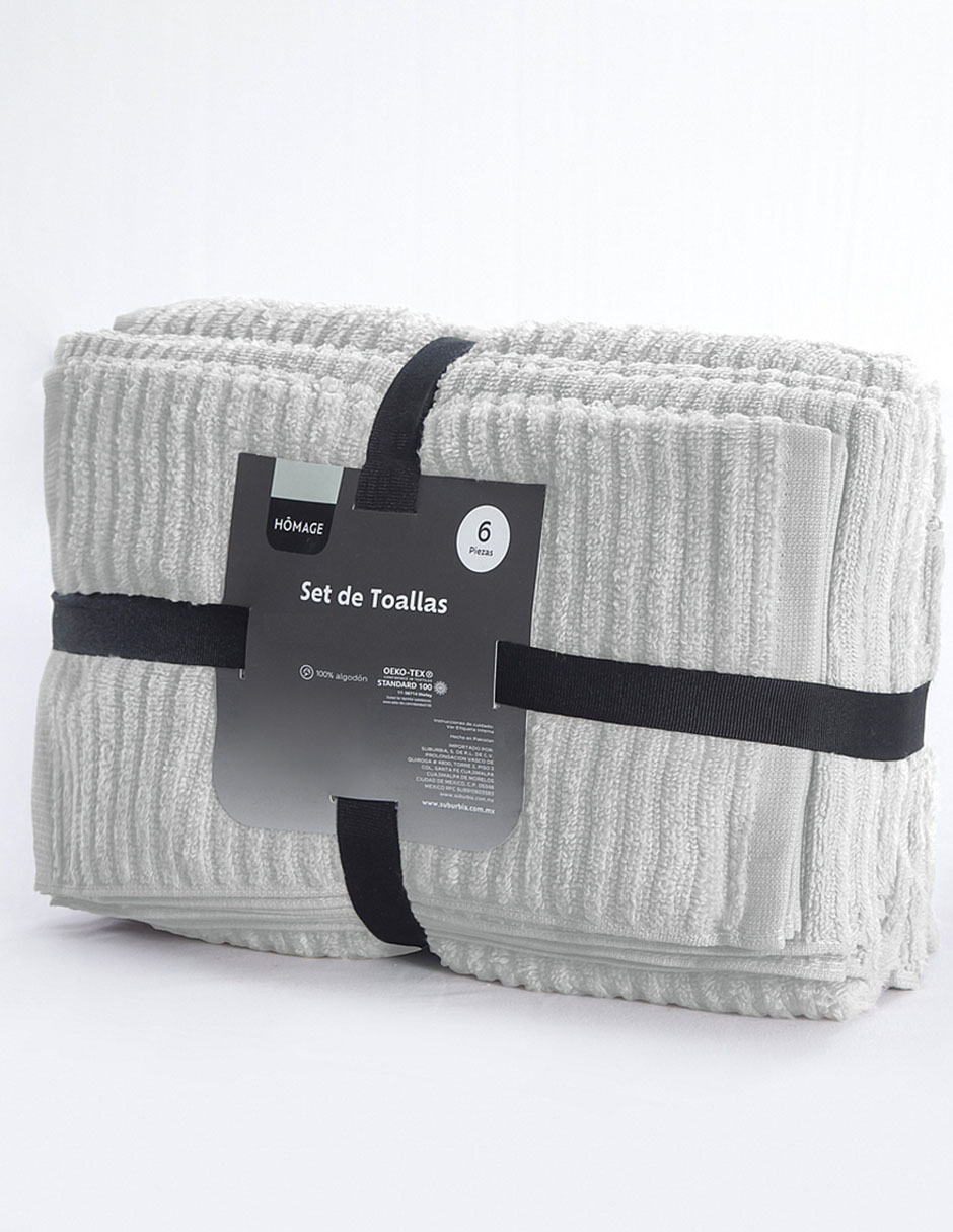 TOALLA HOMAGE TOALACSETAGO24, GRIS