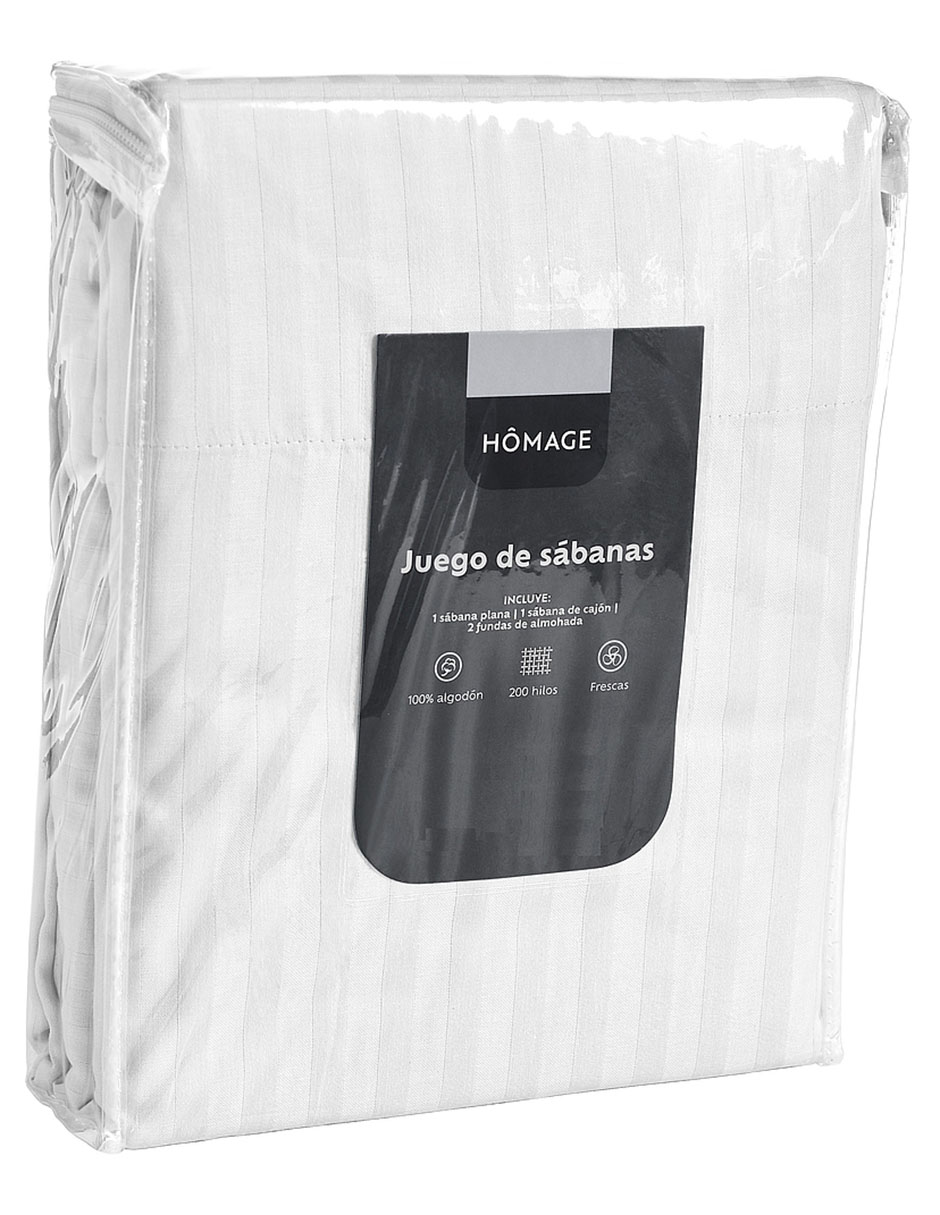 Juego de sábanas de algodón 6