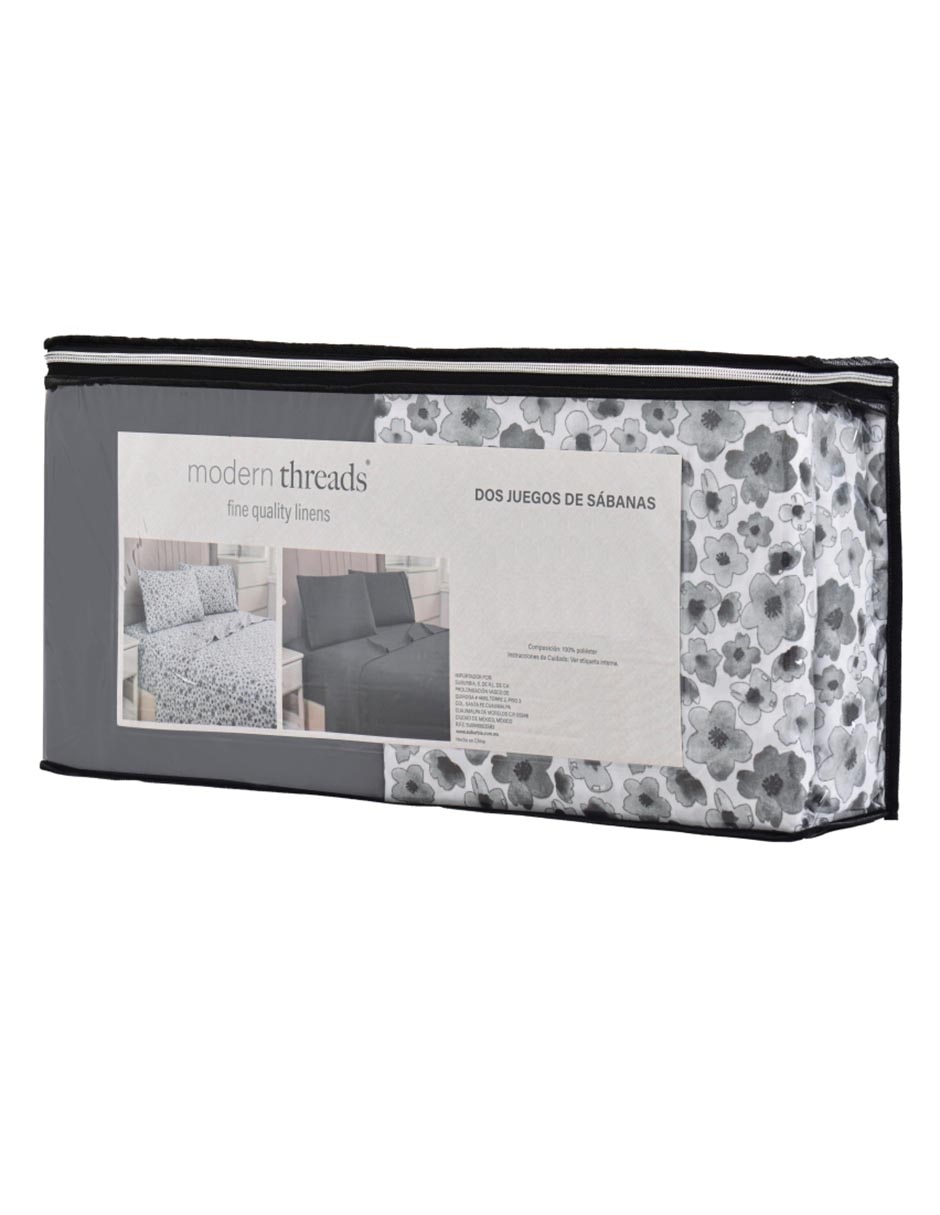 JGO SABANAS MODERN THREAD J, MAT, GRIS
